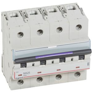 Legrand - Automaten DX³ MA 4P 25A 400V - 50KA - 6mod