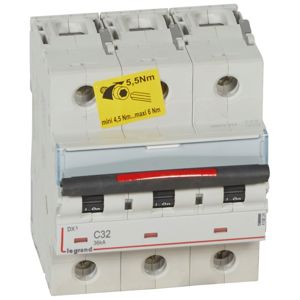 Legrand - Automaten DX³ 3P C 32A 400V - 36KA - 4,5mod