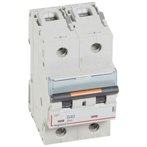 Legrand - Automaten DX³ 2P B 40A 230/400V - 25KA - 3 mod