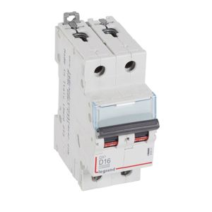 Legrand - Disj. DX³ 10000A/16kA 2P D16 230/400V - 2 modules