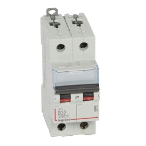 Legrand - Disj. DX³ 6000A/10kA 2P B32 230/400V - 2 modules