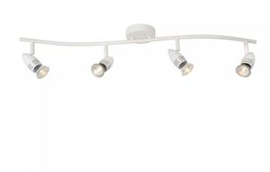 Lucide - CARO-LED - Spot plafond - LED - GU10 - 4x5W 2700K - Blanc