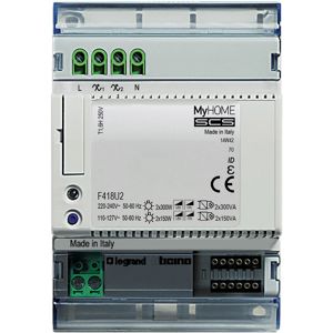 Bticino - MH - Universele dimmer voor LED - 4 DIN - 2 uitgangen