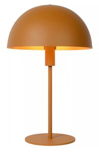 Lucide - SIEMON - Lampe de table - Ø 25 cm - 1xE14 - Jaune Ocre