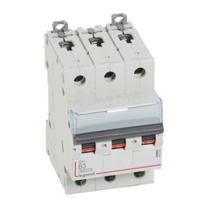 Legrand - Autom. DX³ 6000A/10kA 3P B03 400V - 3 modules