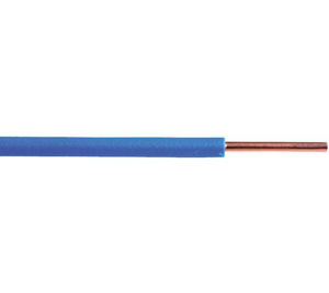 Câble VOB 6 mm² Eca - bleu (H07V-U) - VOB6BL