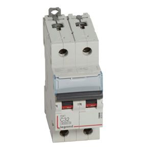 Legrand - Autom. DX³ 6000A/10kA 2P C32 400V 2 modules