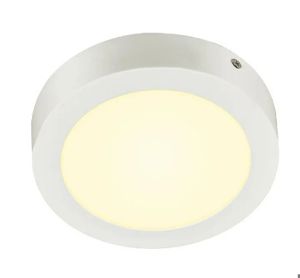 SLV LIGHTING - SENSER 18, indoor LED plafondarmatuur rond wit 3000K