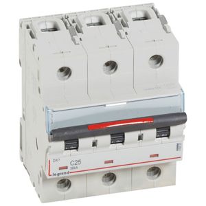 Legrand - Automaten DX³ 3P C 25A 400V - 36KA - 4,5mod