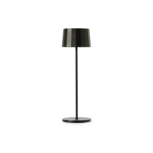 DE HENNIN - TWIGGY Black Table lamp 2,2W rechargeable via micro USB, 9 h of autonomy, dimmable and IP65