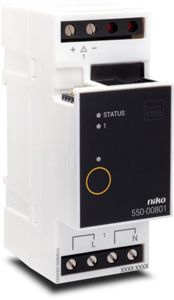 Module pour Niko Home Control permettant de mesurer l’électricité dans une habitation raccordée à un réseau monophasé