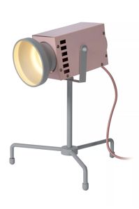 Lucide - BEAMER - Tafellamp Kinderkamer - LED - 1x3W 3000K - Roze