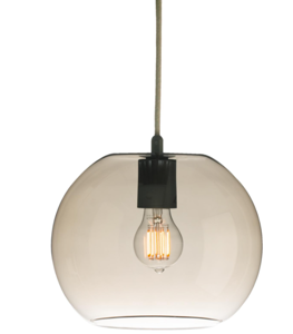 PSM LIGHTING - Suspension - Avec 2M De Câble Textile Et Arrêt De Câble À La Douille Brun-Bronze / Bronze / Câble T