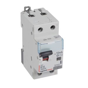 Legrand - Diff. aut. FN 10mA B16 AC 6000A/10kA - 1 module