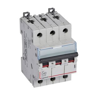 Legrand - Disj. DX³ 10000A/16kA 3P D40 400V - 3 modules