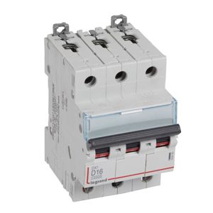 Legrand - Disj. DX³ 10000A/16kA 3P D16 400V - 3 modules