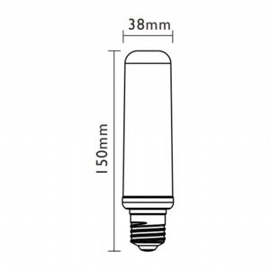 Marino Cristal - Pro-T38Led13 13W 230V E27 3000K