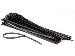 Velleman - Set met nylon kabelbinders - 8.8 x 500 mm - zwart (100 st.)