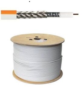 Coax kabel FRNC - 75 Ohm - Telenet / VOO - per meter of op rol - TRI6
