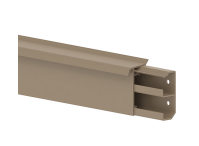 GGK - SL/T 20x50 plintgoot met tapijtren, beige (1019)