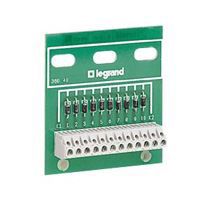 Legrand - Module a diodes Fixation sur porte - 10 diodes