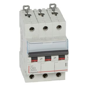 Legrand - Autom. DX³ 6000A/10kA 3P C63 400V 3 modules