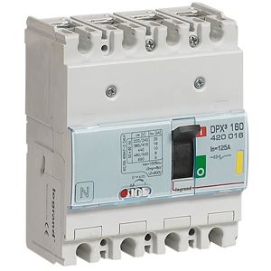 Legrand - DPX³160 auto mt 4P 125A 16kA - 400V