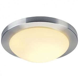 SLV LIGHTING - Melan , wandlamp/plafondlamp, E27 60W 230V. Alu geborsteld