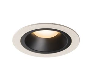 SLV LIGHTING - NUMINOS DL XL, plafonnier encastré à LED indoor blanc / noir 4000 K 55 °