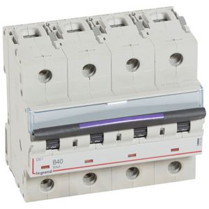 Legrand - Automaten DX³ 4P B 40A 400V - 50KA - 6mod