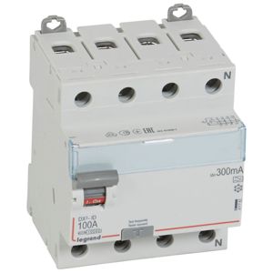 Legrand - Diff schak DX³ 4P 300mA 100A Type A - 4 modules