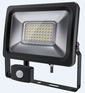 Elimex - LED-Straler Premium Line + IR detector - 30W - 3000K - IP65 - Zwart