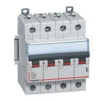 Legrand - Autom. DX³ 6000A/10kA 4P C63 400V 4 modules