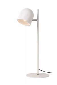 Lucide - SKANSKA - Lampe de bureau - Ø 16 cm - LED Dim. - 1x7W 3000K - Blanc