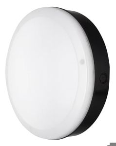 LEDVANCE - Surface Bulkhead 250 On/Off 10W 830 Bk Ip65