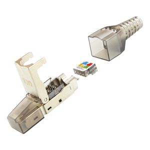 Logon - Logon Professional RJ45 Cat6 Shielded Toolless Plug/Field Connector - 10 pièces 