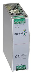 Legrand - Alim découp CA mono 12VDC 75W primaire 100-240 VAC