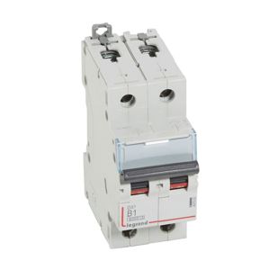 Legrand - Disj. DX³ 6000A/10kA 2P B01 230/400V - 2 modules