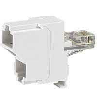 Legrand - Doubleur pour prise RJ 45 2 Ethernet 100 base T