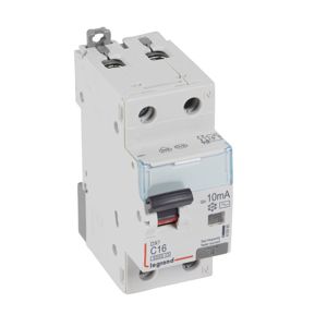 Legrand - Diff. aut. FN 10mA C16 AC 6000A/10kA - 1 module