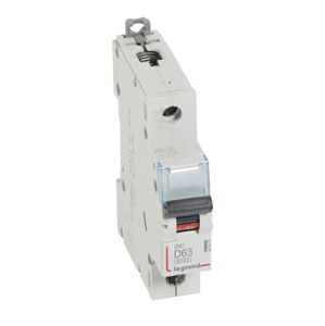 Legrand - Autom. DX³ 6000A/10kA 1P D63 400V 1 module