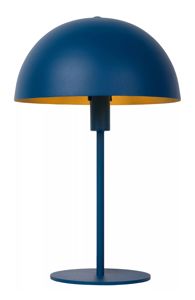 Lucide - SIEMON - Tafellamp - Ø 25 cm - 1xE14 - Blauw