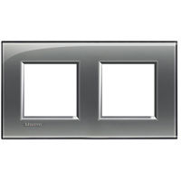 Bticino - LL-Plaque rectangul. 2x2 mod london fog