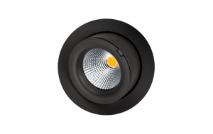 SG LIGHTING - JUNISTAR EXCL noir 9W LED 2700K in/out (S9)