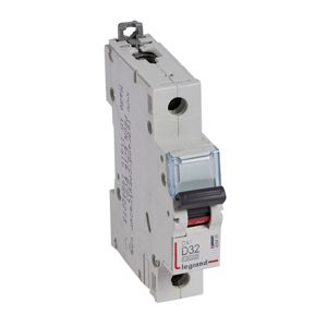 Legrand - Autom. DX³ 10000A/16kA 1P D32 230/400V - 1 module