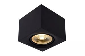 Lucide - FEDLER - Plafondspot - LED Dim to warm - GU10 - 1x12W 2200K/3000K - Zwart