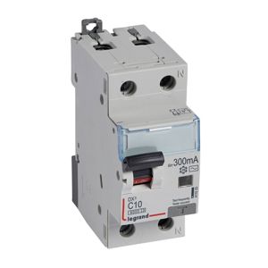 Legrand - Diff. aut. FN 300mA C10 AC 6000A/10kA - 1 module