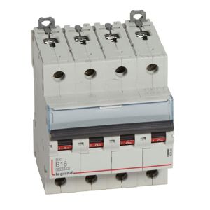 Legrand - Disj. DX³ 6000A/10kA 4P B16 400V - 4 modules