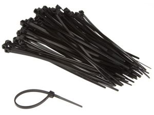 Velleman - Set met nylon kabelbinders - 2.5 x 100 mm - zwart (100 st.)