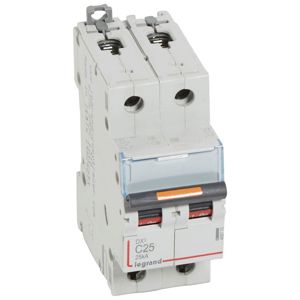 Legrand - Automaten DX³ 2P C 25A 230/400V - 25KA - 2 mod